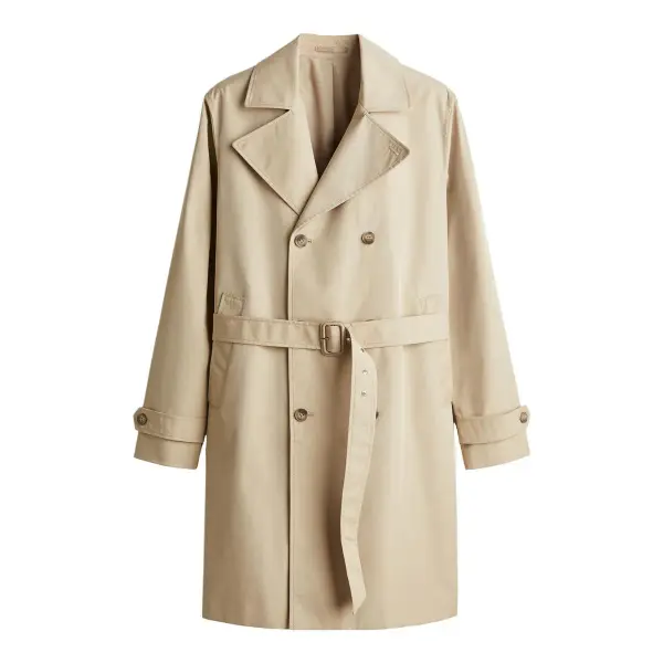 Regular Fit Trench Coat