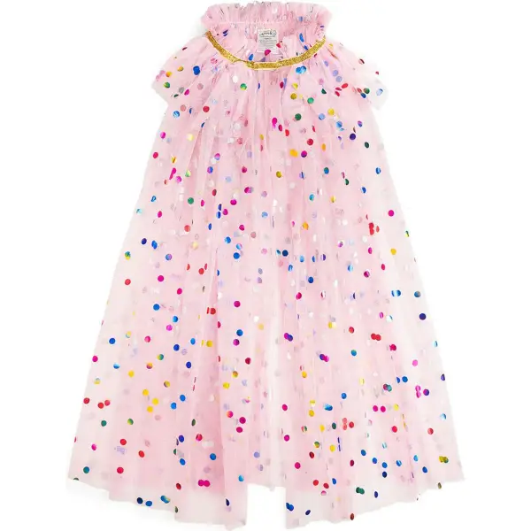Pink Confetti Cape