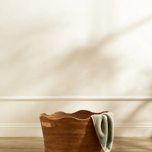 Tyna Rattan Laundry Basket