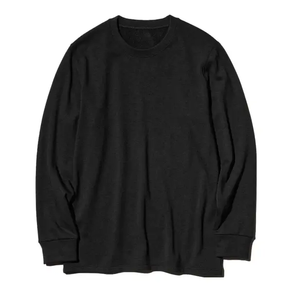 Heattech Ultra Warm Crew Neck T-Shirt (Long Sleeve)