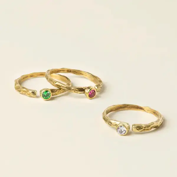 Birth Month Stacking Ring