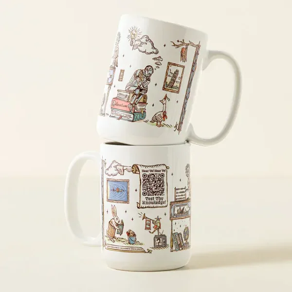 Trivia Every Day Interactive QR Mug
