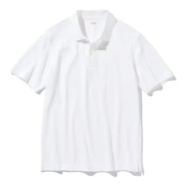 Airism Cotton Pique Short Sleeve Polo Shirt