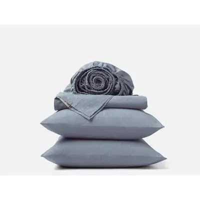Organic Crinkled Percale™ Sheet Set