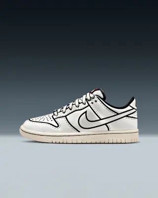 Nike Dunk Low x LEGO® Collection Little Kids' Shoes