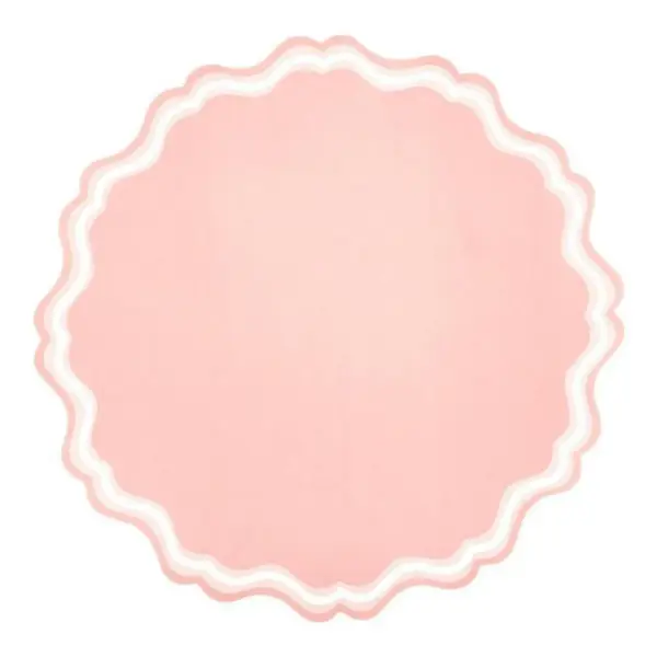 Fancy Scallop Paper Placemats