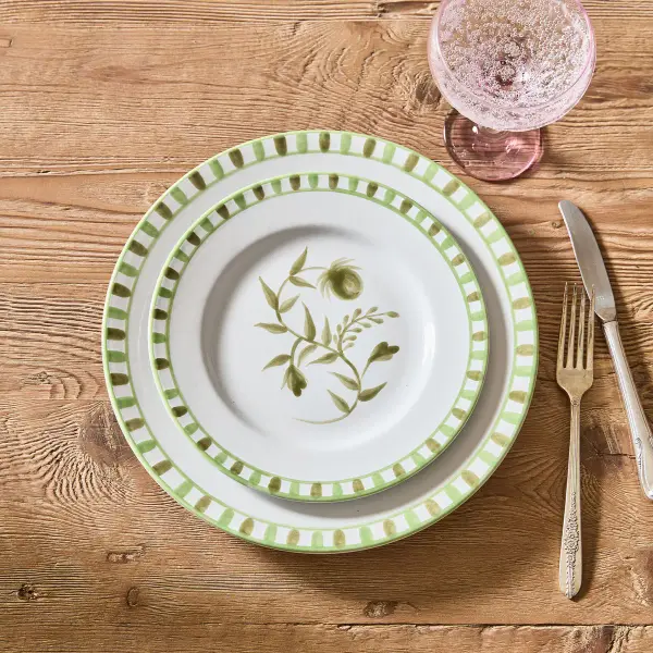 Charlotte Hand-Painted Dinnerware Collection