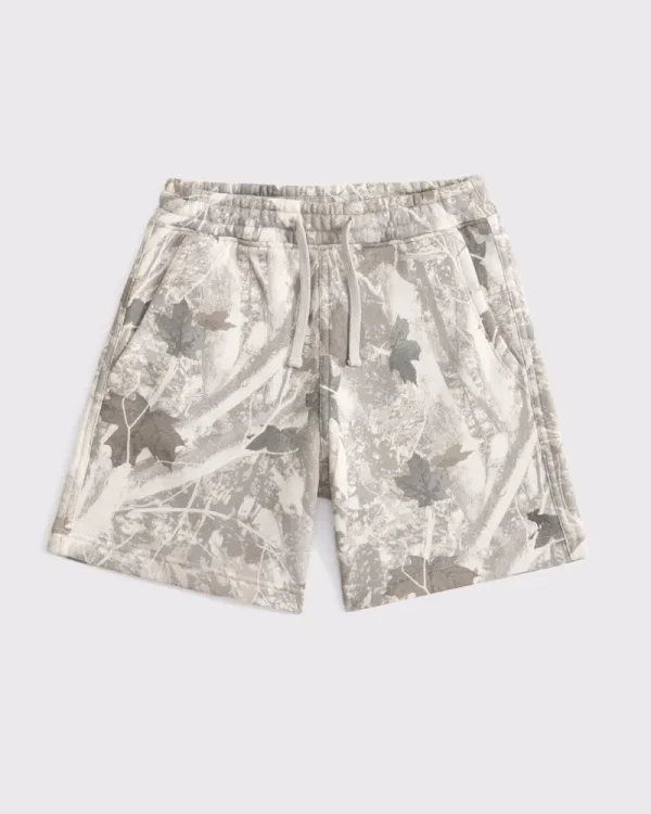 boys essential fleece icon shorts | boys bottoms | Abercrombie.com