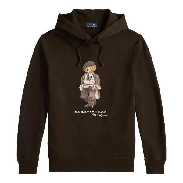 Polo Bear Fleece Hoodie