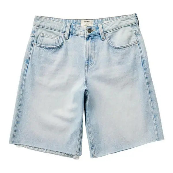 Baggy Denim Short