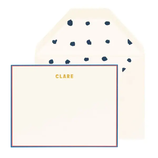 Clare V Custom Stationery