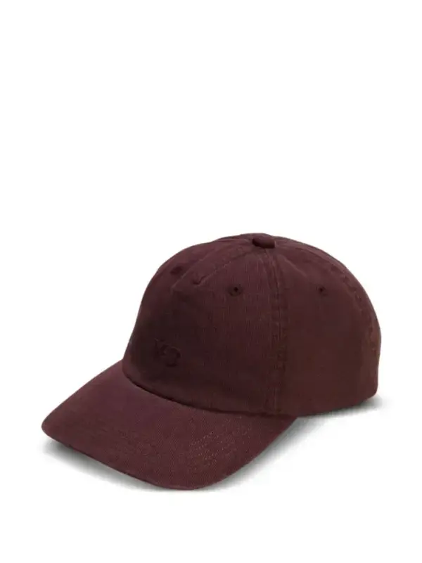 embroidered-logo cotton dad cap