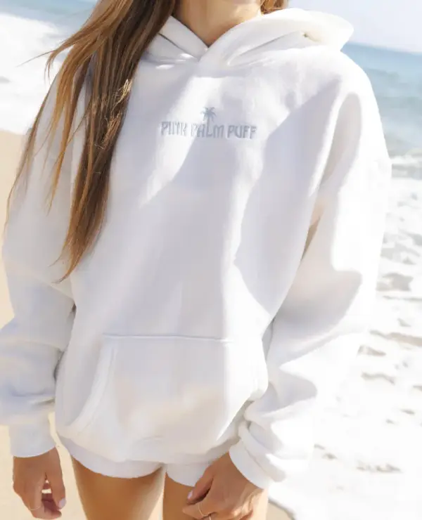 Classic Puff Hoodie in Ocean Air