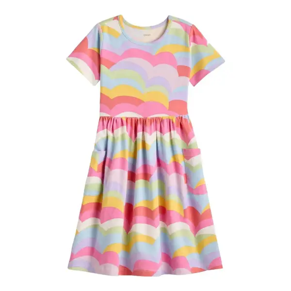 Organic Cotton Fit and Flare Pocket Dress