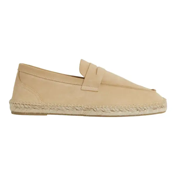 Cannes Suede Penny-Strap Espadrilles