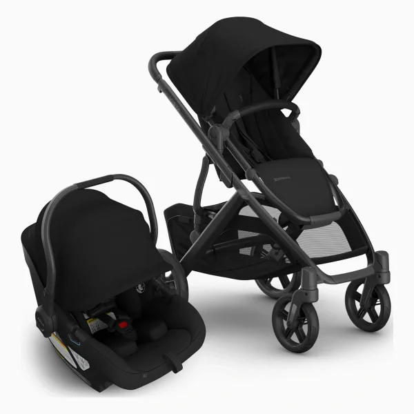 UPPAbaby Vista V3 Stroller & Aria V2 Lightweight Infant Car Seat Travel System - James