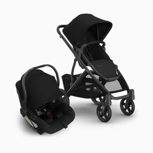 UPPAbaby Vista V3 Stroller & Aria V2 Lightweight Infant Car Seat Travel System - James