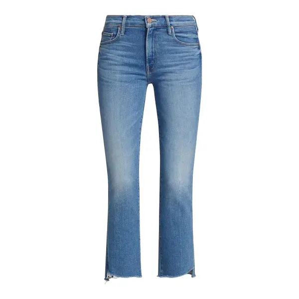 The Insider Crop Step Fray Jeans