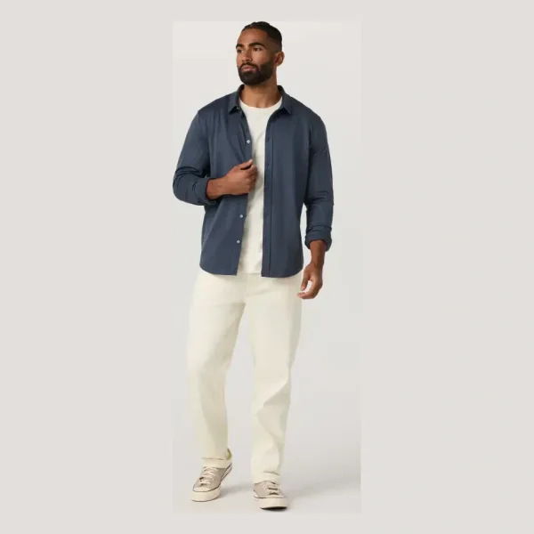 Long Sleeve Ponto Button Down Shirt