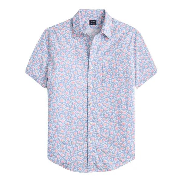 Short-Sleeve Flex Casual Shirt