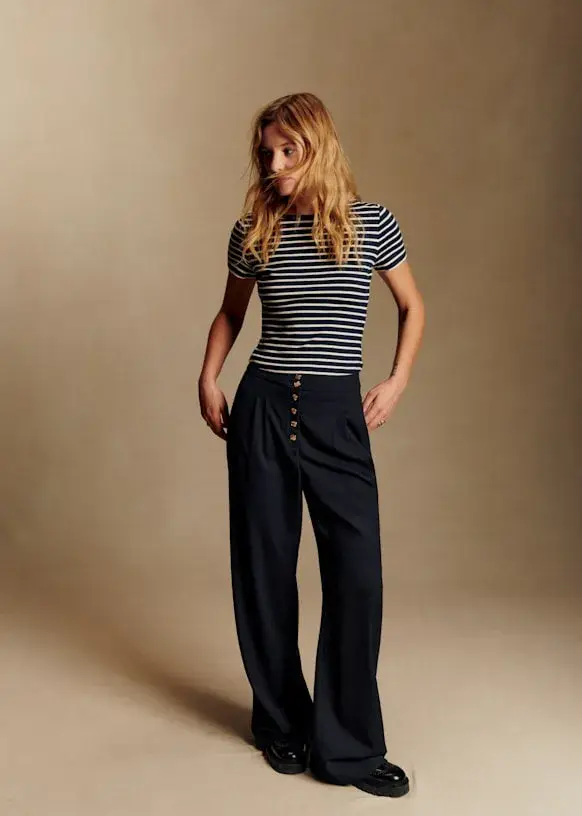 Cesar Trousers - Deep Navy