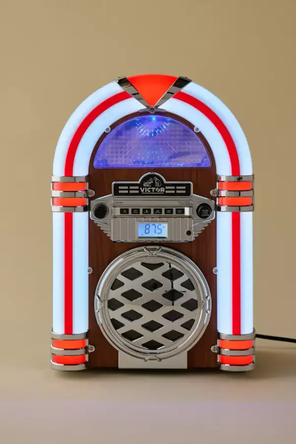 Victor Broadway Bluetooth Jukebox Speaker & CD Player