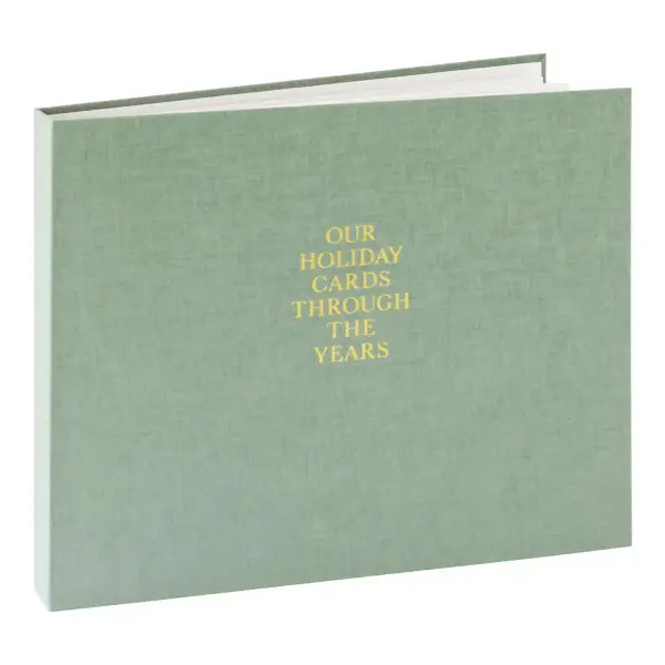 Sage Holiday Card Book