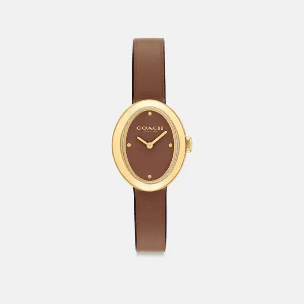 Coach Sammy Watch, 22MM - Women's Watches - Saddle