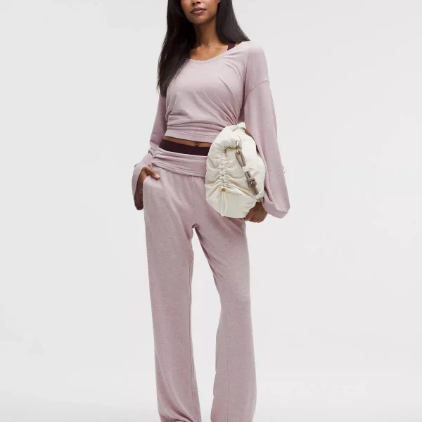 BeCalm Mid-Rise Flared Pant
