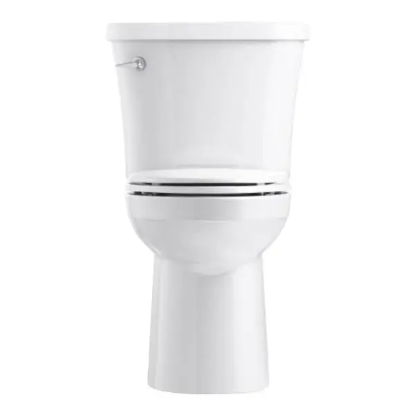 Kingston Comfort Height Complete Solution Two-Piece Elongated 1.28 GPF Toilet Includes Quiet-Close Toilet Seat