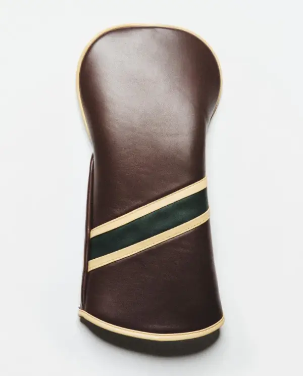 LEATHER DRIVER GOLF CLUB COVER