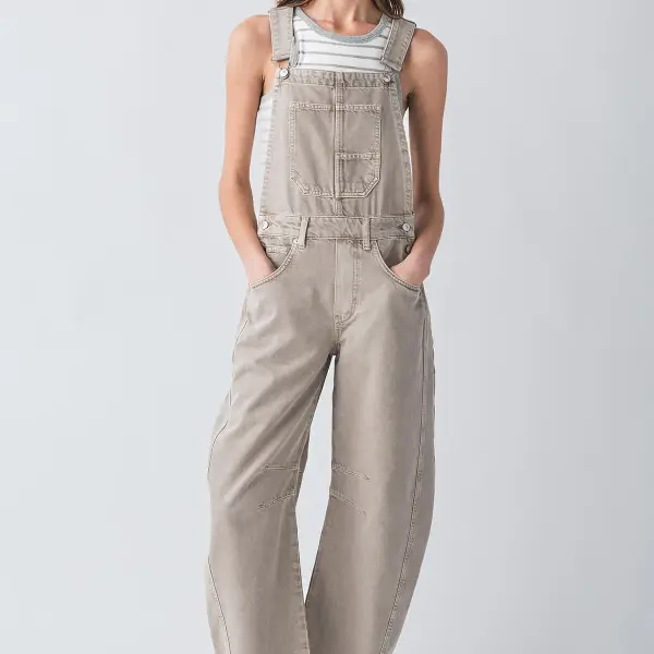 Good Luck Barrel Overalls
