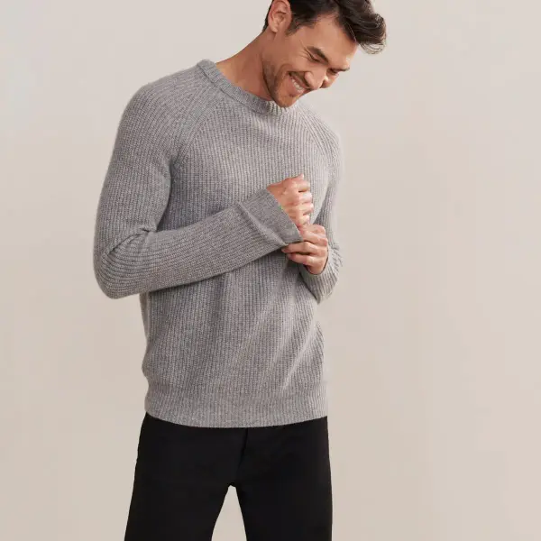 Cashmere Fisherman Sweater
