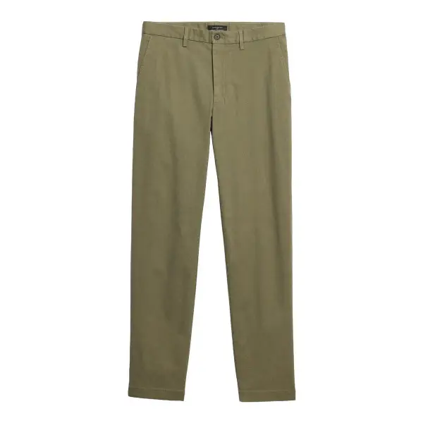 Slim-Straight Lived-In Chino Pants