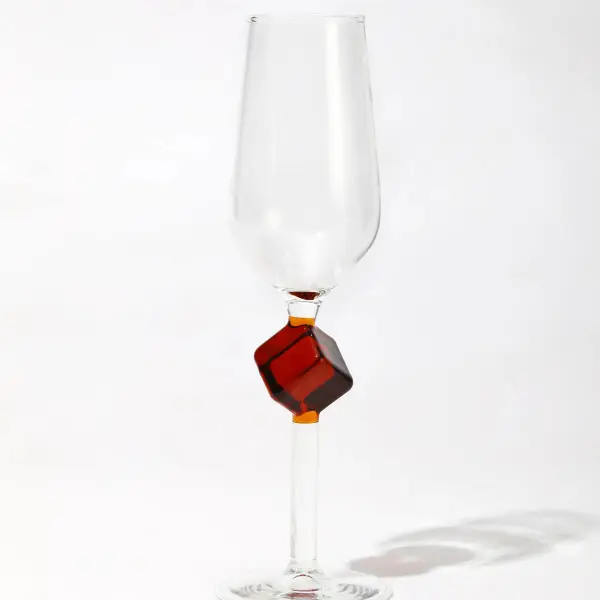 Florence Jeweled Champagne Flute Glasses