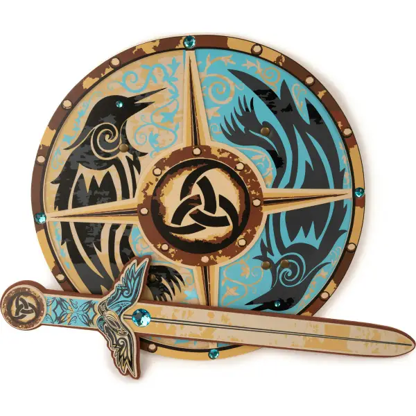 Viking EVA Foam Sword & Shield Bundle