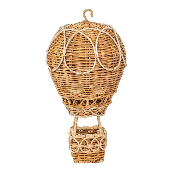 Provence Rattan 14" Hot Air Balloon