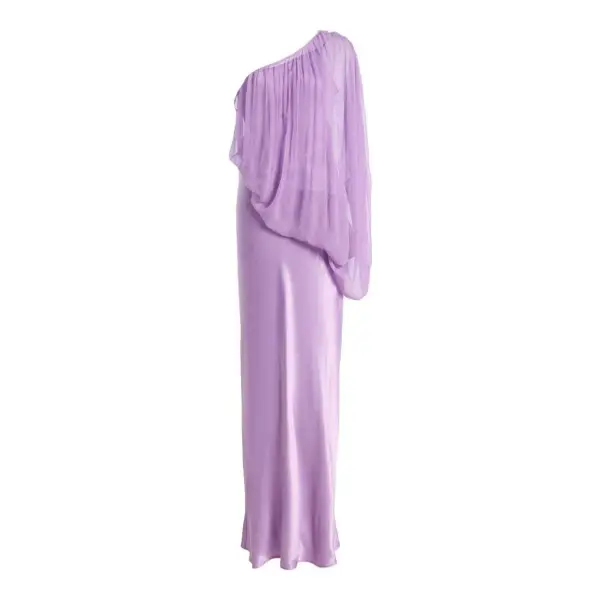 Solstice One Shoulder Floor Length Dress