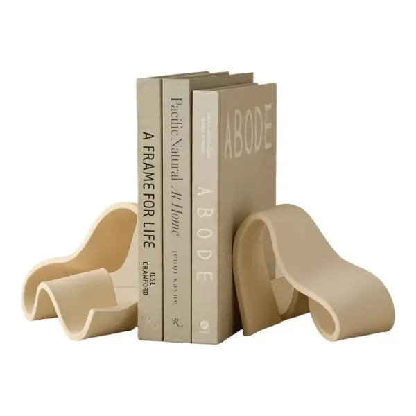 Fettu Ceramic Bookends Set Of 2