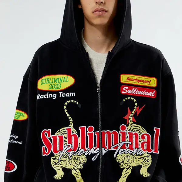Subliminal Racing Full Zip Hoodie