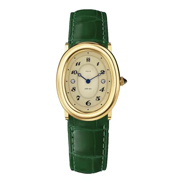 Oval Bubble Diamond Watch