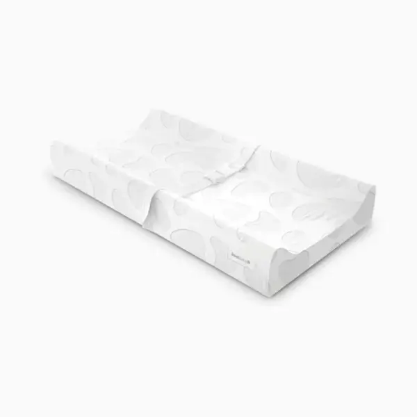 Jool Baby Contoured Changing Pad with Cover - White Pebble