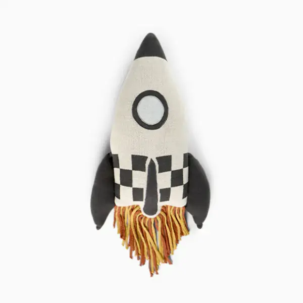Lorena Canals Rocket Knitted Cushion