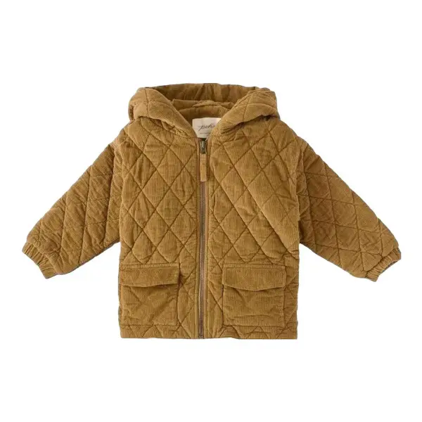 Corduroy Quilted Jacket