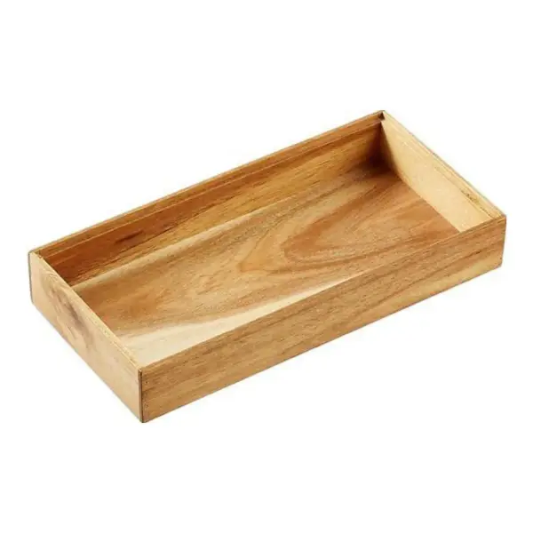 Acacia Stacking Drawer Organizer