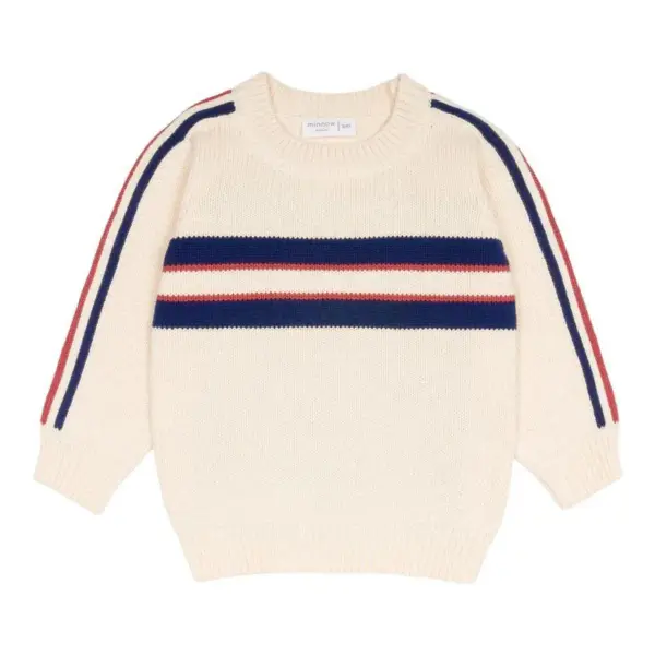 Unisex Stripe Knit Sweater