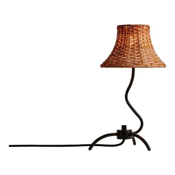 Bibelot Wavy Metal Mini Table Lamp