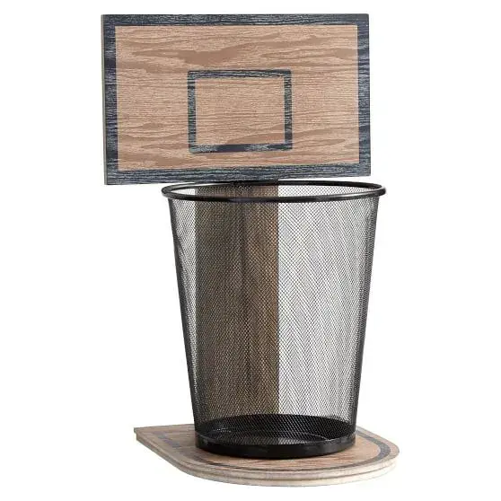Basketball Hoop Trash Can