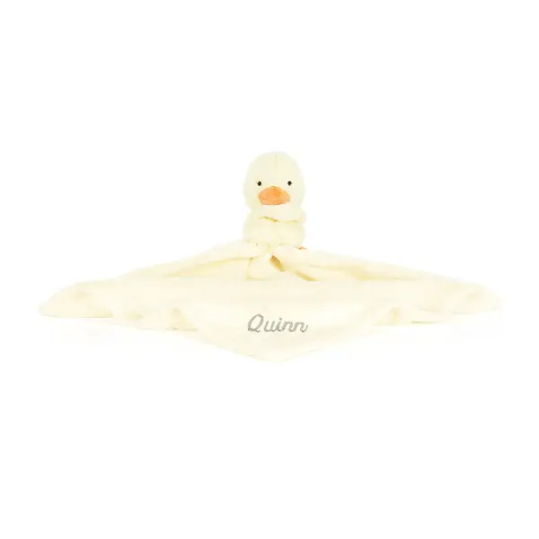 Personalized Bashful Duckling Soother