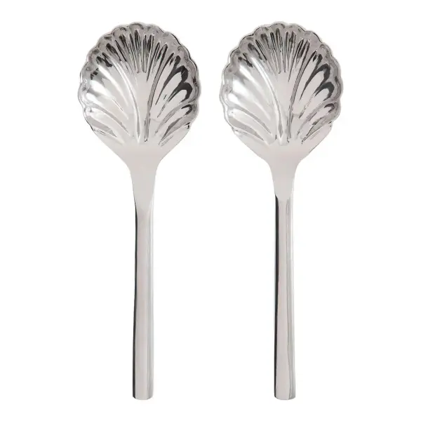Seashell-Inspired Salad Servers